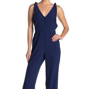CUPCAKES AND CASHMERE - Topeka Tie Strap Jumpsuit